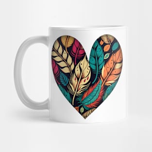 Boho-Heart-Valentine funny Mug